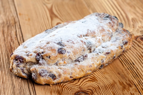 Dinkel -Christ -Stollen 600g